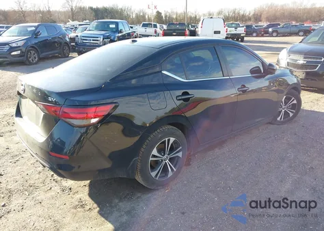 2020 Nissan Sentra Sv Xtronic Cvt z USA, uszkodzony, nr VIN 3N1AB8CV4LY234210